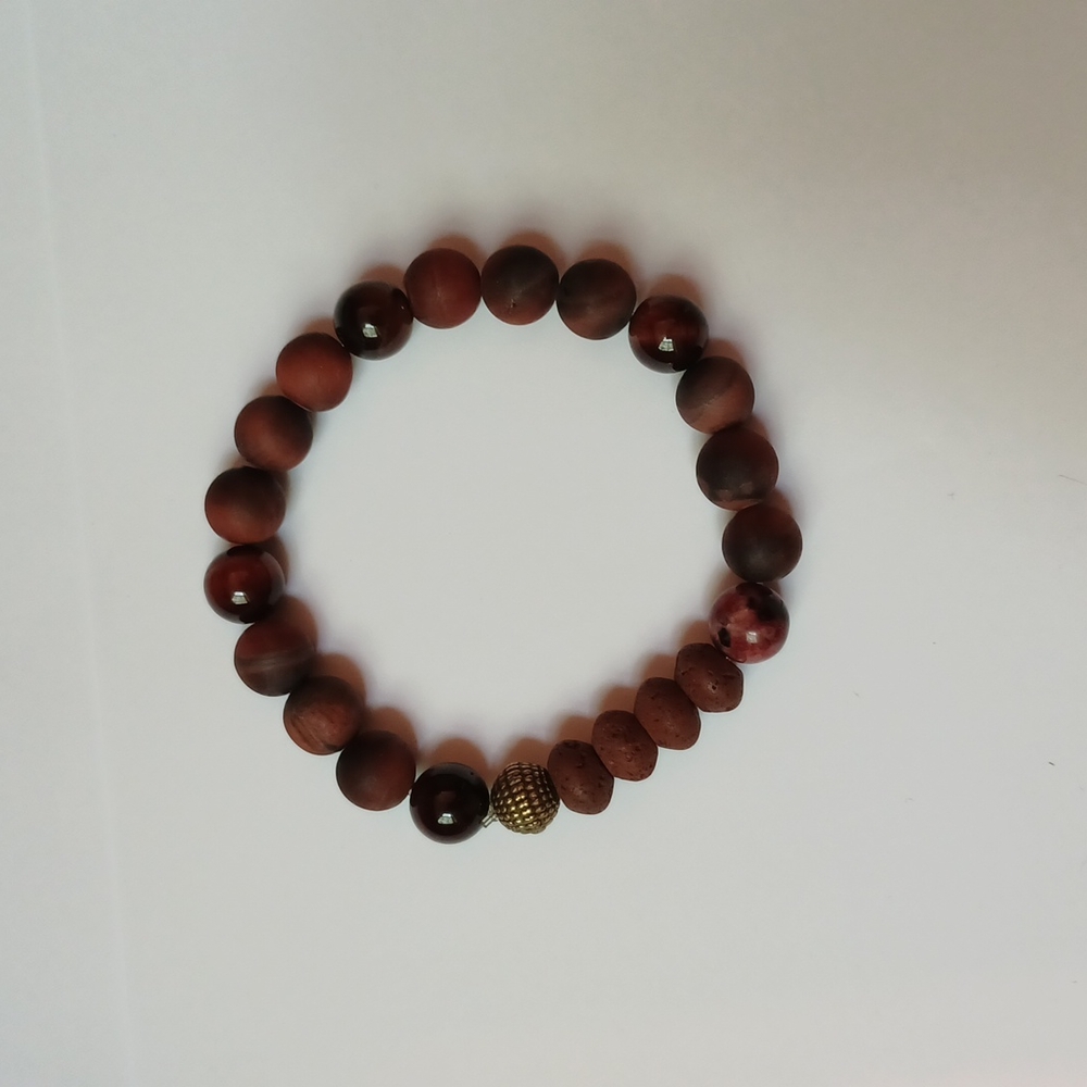 Men's Bracelet | Handcrafted Gemstone Bracelet | David Yurman Style